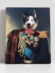 Load image into Gallery viewer, Custom Pet Portrait of Royalty from Photo to Excellent Art, Renaissance Pet Portraits Digital, Customizable Portrait Canvas+Digital+Poster