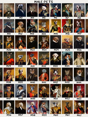 Load image into Gallery viewer, Pet Portrait, Cat Portrait Custom Painting from Your Photo, Royal Pet Portrait, Renaissance Custom Pet Portrait Gift