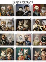 Load image into Gallery viewer, Custom Royal Pet Portrait, Unique King or Queen Dog Memorial Gift