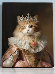 Load image into Gallery viewer, Renaissance Pet Portrait from Photo,Custom Funny Canvas, Royal Pet Portrait, Pet Digital Art, Portrait Art Design, Christmas Gift