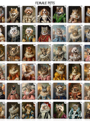 Load image into Gallery viewer, Custom Royal Renaissance Pet Portrait Canvas Print