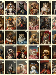Load image into Gallery viewer, Custom Royal Pet Mom Portrait Queen Dog Personalized Wedding Keepsake Canvas Wall Art