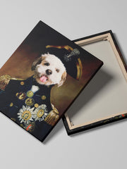 Load image into Gallery viewer, The Vice Admiral - Custom Pet Canvas - Your Pet as Vice Admiral
