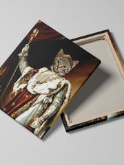 Load image into Gallery viewer, The Napoleon - Custom Pet Canvas - Your Pet as Napoleon