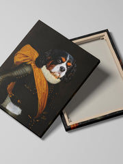 Load image into Gallery viewer, The Prince - Custom Pet Canvas - Your Pet as Prince
