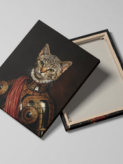 Load image into Gallery viewer, The Colonel - Custom Pet Canvas - Your Pet as Colonel