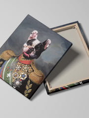 Load image into Gallery viewer, The Colonel - Custom Pet Canvas - Your Pet as Colonel