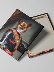 Load image into Gallery viewer, The King of Spain - Custom Pet Canvas - Your Pet as King of Spain