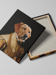 Load image into Gallery viewer, The Field Baron - Custom Pet Canvas - Your Pet as Baron