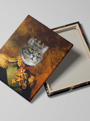 Load image into Gallery viewer, The Lieutenant general - Custom Pet Canvas - Your Pet as Lieutenant general