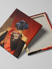 Load image into Gallery viewer, The Marshal - Custom Pet Canvas - Your Pet as Marshal