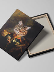 Load image into Gallery viewer, The Rear Admiral - Custom Pet Canvas - Your Pet as Rear Admiral