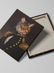 Load image into Gallery viewer, The Lieutenant Colonel - Custom Pet Canvas - Your Pet as Lieutenant Colonel
