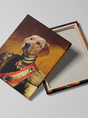 Load image into Gallery viewer, The Sergeant - Custom Pet Canvas - Your Pet as Sergeant