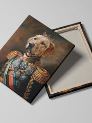 Load image into Gallery viewer, The General - Custom Pet Canvas - Your Pet as King
