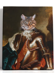 Load image into Gallery viewer, The Captain General - Custom Pet Canvas - Your Pet as Captain General