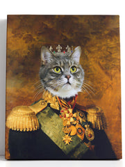 Load image into Gallery viewer, The Lieutenant general - Custom Pet Canvas - Your Pet as Lieutenant general