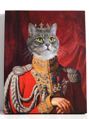 Load image into Gallery viewer, The Veteran - Custom Pet Canvas - Your Pet as Veteran