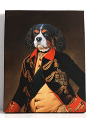 Load image into Gallery viewer, The Duke - Custom Pet Canvas - Your Pet as Duke