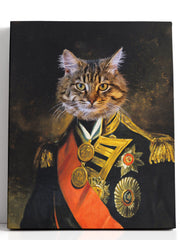 Load image into Gallery viewer, The Fleet admiral - Custom Pet Canvas - Your Pet as Fleet admiral