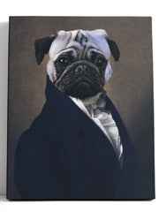 Load image into Gallery viewer, The Major - Custom Pet Canvas - Your Pet as Major