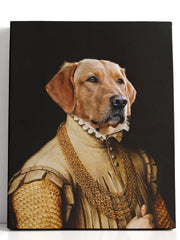 Load image into Gallery viewer, The Field Baron - Custom Pet Canvas - Your Pet as Baron