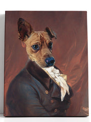 Load image into Gallery viewer, The Field Viscount - Custom Pet Canvas - Your Pet as Viscount