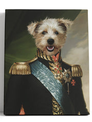 Load image into Gallery viewer, The Major Sergeant- Custom Pet Canvas - Your Pet as Sergeant