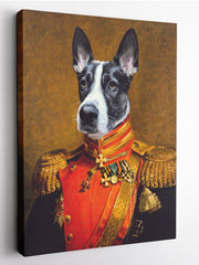 Load image into Gallery viewer, The Sergeant - Custom Pet Canvas - Your Pet as Sergeant