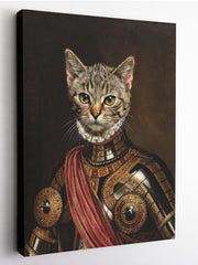 Load image into Gallery viewer, The Colonel - Custom Pet Canvas - Your Pet as Colonel