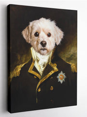 Load image into Gallery viewer, The Grand Admiral - Custom Pet Canvas - Your Pet as Grand Admiral