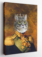 Load image into Gallery viewer, The Lieutenant general - Custom Pet Canvas - Your Pet as Lieutenant general