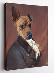 Load image into Gallery viewer, The Field Viscount - Custom Pet Canvas - Your Pet as Viscount