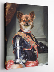 Load image into Gallery viewer, The King of Spain - Custom Pet Canvas - Your Pet as King of Spain