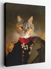 Load image into Gallery viewer, The Knight - Custom Pet Canvas - Your Pet as Knight
