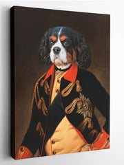 Load image into Gallery viewer, The Duke - Custom Pet Canvas - Your Pet as Duke