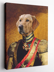 Load image into Gallery viewer, The Sergeant - Custom Pet Canvas - Your Pet as Sergeant