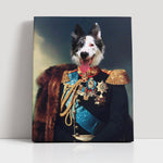 Load image into Gallery viewer, Custom Pet Portrait of Royalty from Photo to Excellent Art, Renaissance Pet Portraits Digital, Customizable Portrait Canvas+Digital+Poster
