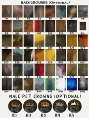 Load image into Gallery viewer, Pet Portrait, Cat Portrait Custom Painting from Your Photo, Royal Pet Portrait, Renaissance Custom Pet Portrait Gift