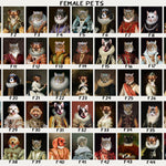 Load image into Gallery viewer, Pet Portrait, Cat Portrait Custom Painting from Your Photo, Royal Pet Portrait, Renaissance Custom Pet Portrait Gift
