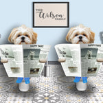 Load image into Gallery viewer, Custom 2 Pet Astronaut Portrait from Photo, Modern Animal Painting, Funny Pet Lover Gift, Custom Dog Portrait, Pet Portrait Royal
