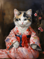 Load image into Gallery viewer, Custom 2 Pet Astronaut Portrait from Photo, Modern Animal Painting, Funny Pet Lover Gift, Custom Dog Portrait, Pet Portrait Royal