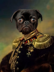 Load image into Gallery viewer, Customizable Pet Portrait of Prince, Prince Pet Portrait from Photo, Dog and Cat portrait Canvas and Digital, Pet Lovers Gift Idea