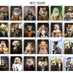 Load image into Gallery viewer, Custom Royal Pet Portrait, Unique King or Queen Dog Memorial Gift
