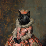 Load image into Gallery viewer, Custom Royal Renaissance Pet Portrait Canvas Print
