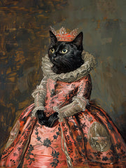 Load image into Gallery viewer, Custom Royal Renaissance Pet Portrait Canvas Print