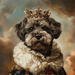Load image into Gallery viewer, Regal Pet Portrait,Commender Pet Portrait,King Pet Portrait, Custom Dog Portrait, Royal Cat Portrait, Royal Pet Portrait,Christmas Gift
