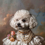 Load image into Gallery viewer, Pet Memorial Gift, Custom Pet Portrait Painting, Unique Renaissance Art for Dog Lovers and Pet Owner Gifts, Personalized Royal Pet Art
