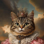 Load image into Gallery viewer, Custom Renaissance Pet Portrait Canvas: Royal Cat or Dog Art
