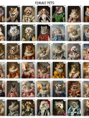 Load image into Gallery viewer, Pet Portrait, Custom Pet Portrait Painting from Photo, Photo of Pet Memmorial, Dog Portrait Royal, Dog Royal Painting Canvas